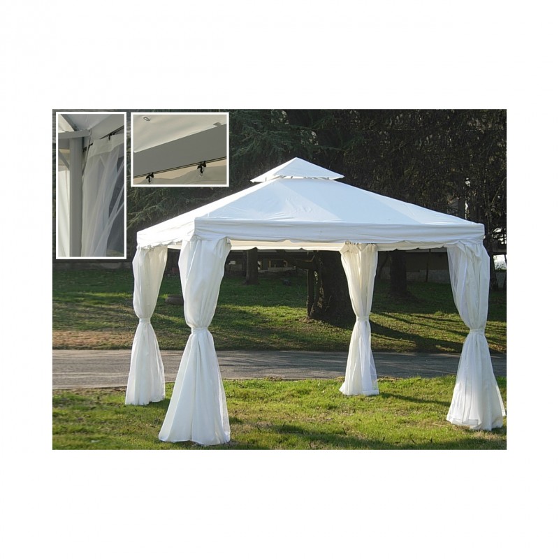GAZEBO BIANCO 3X3 MT GAZT3B arredo Firenze Gandon