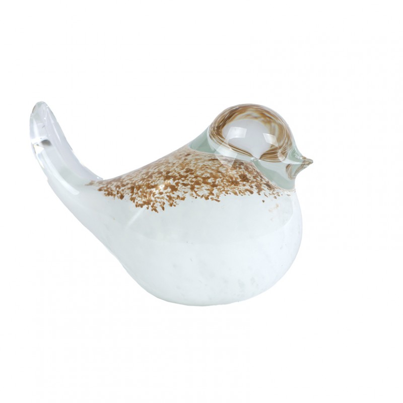 Uccellino vetro 11x6 h7,5