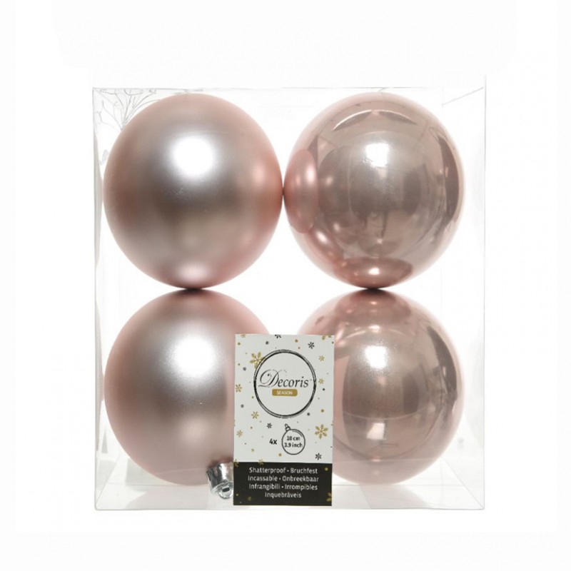 Box sfere pvc pz4 d100mm - blush pink