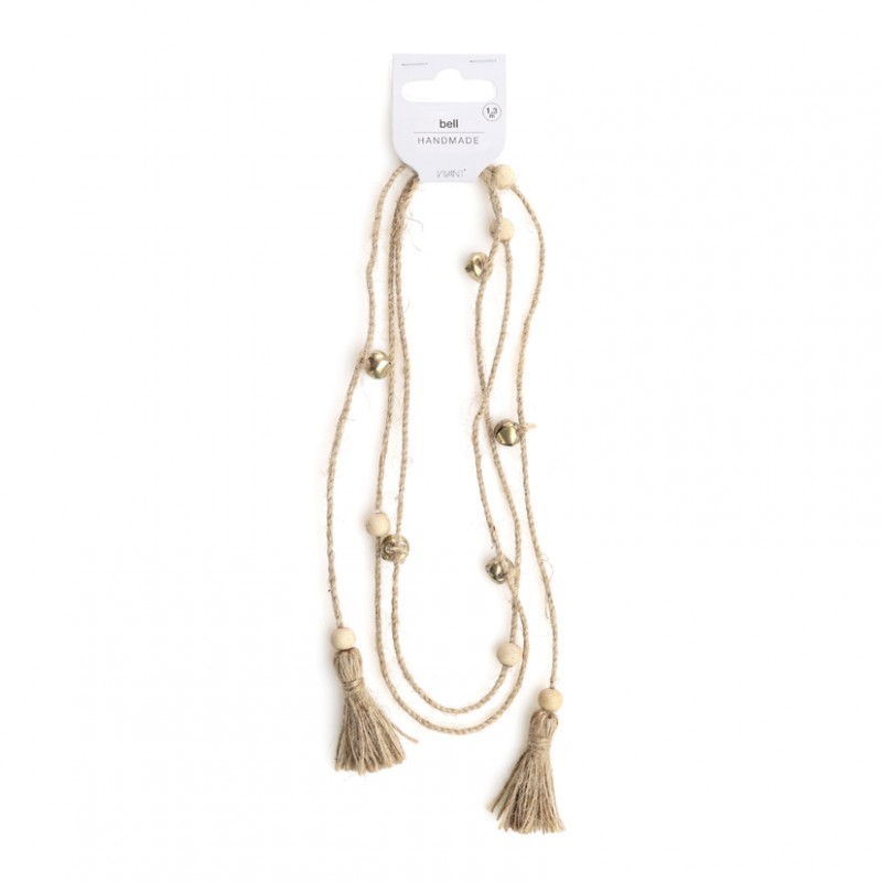 0258D.1302.72 | N/CORDA C/BUBBOLI  1,3 mt - naturale