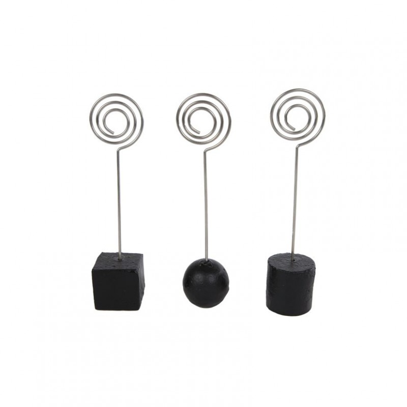 082330 | SEGNAPOSTO METALLO 3XH12 3ASS-matt black