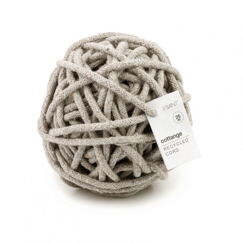 0986.2505.70 | N/COTTANGE CORD 25MTX5MM - crema
