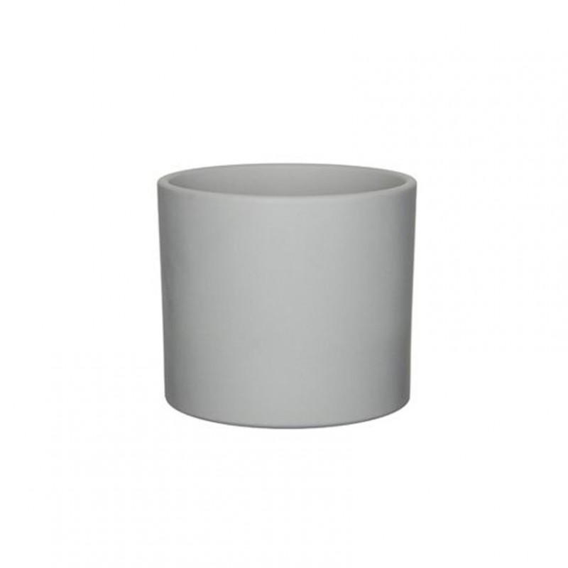 1035829 | VASO ERA D17,5 H14cm-light grey matt