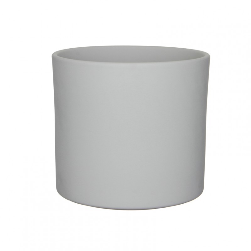 1035832 | VASO ERA D28 H26 cm - light grey matt