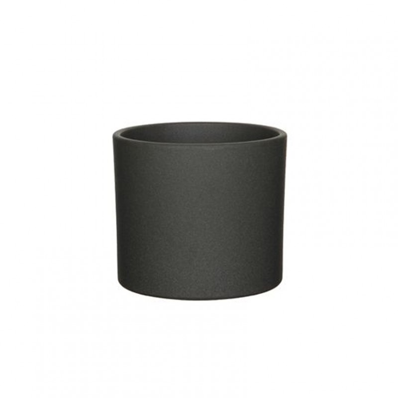 1035847 | VASO ERA D17,5 H14cm- dark grey sand