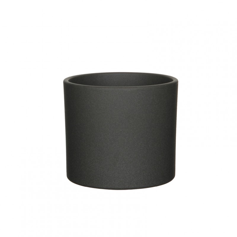 1035848 | VASO ERA D19,5 H17,5 cm - dark grey matt