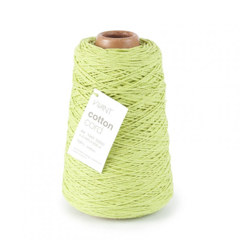 1043.50002.62 | COTTON CORD 500MTX2MM - verde primavera