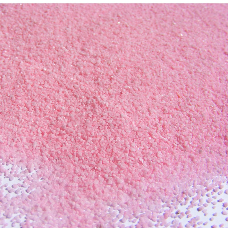 Sabbia 0,4-0,7mm 1kg - rosa