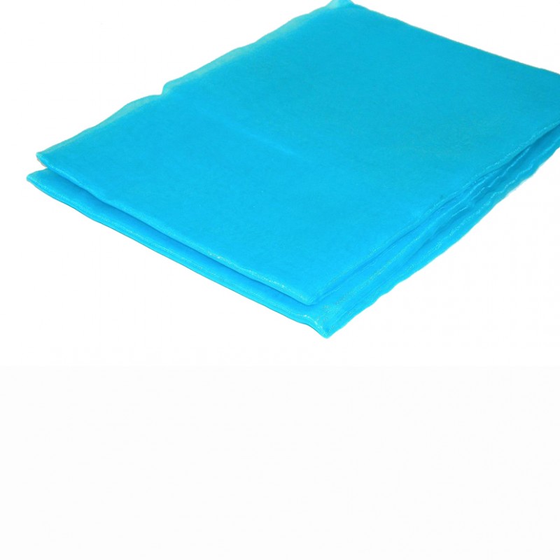 Organza single tone cm145x3mt-turquoise