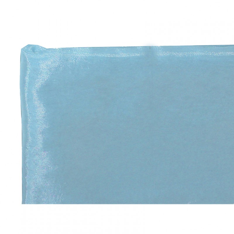 Organza single tone cm145x3mt-sky