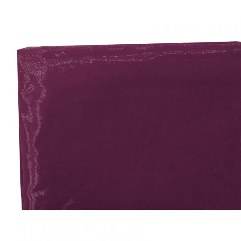 Organza single tone cm145x3mt-aubergine