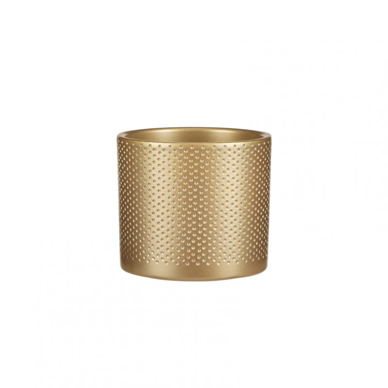 1059867 | VASO ERA D13,5 H12,5cm - gold relief