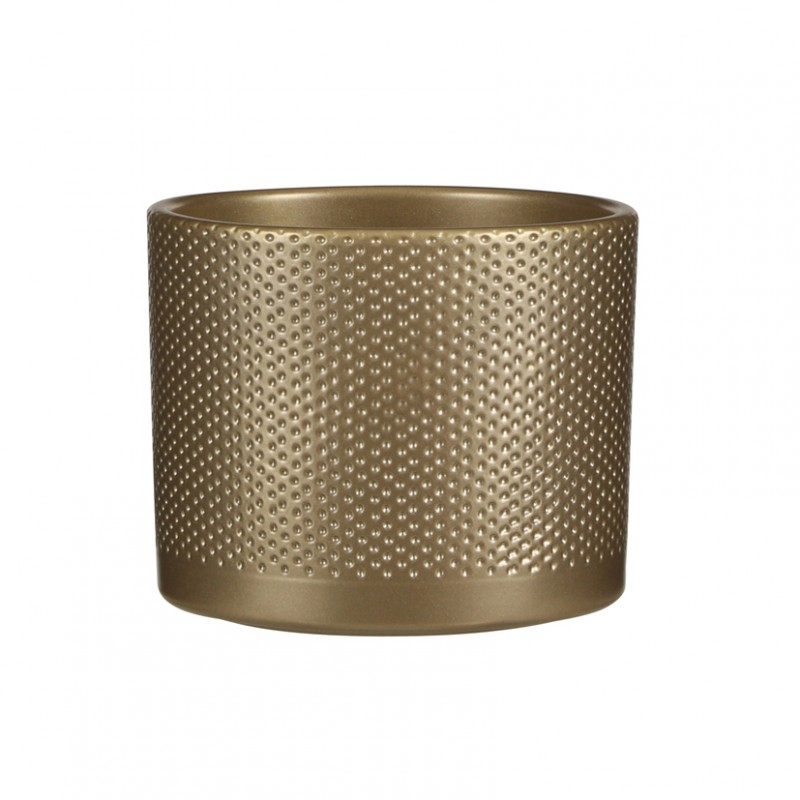 1059869 | VASO ERA D17,5 H14,5cm - gold relief