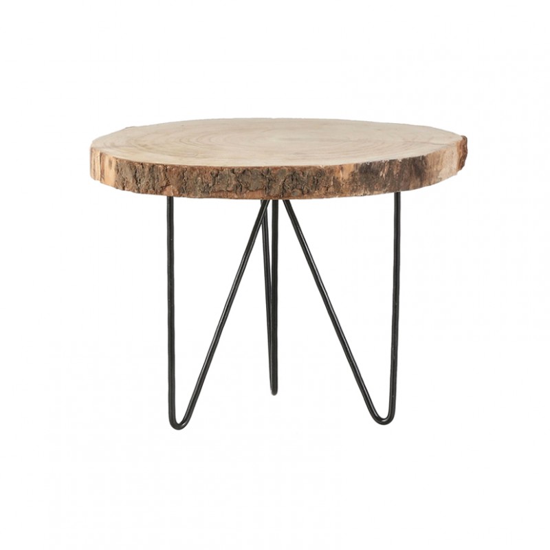1061055 | ALZATA PIA legno D50 H34 - brown