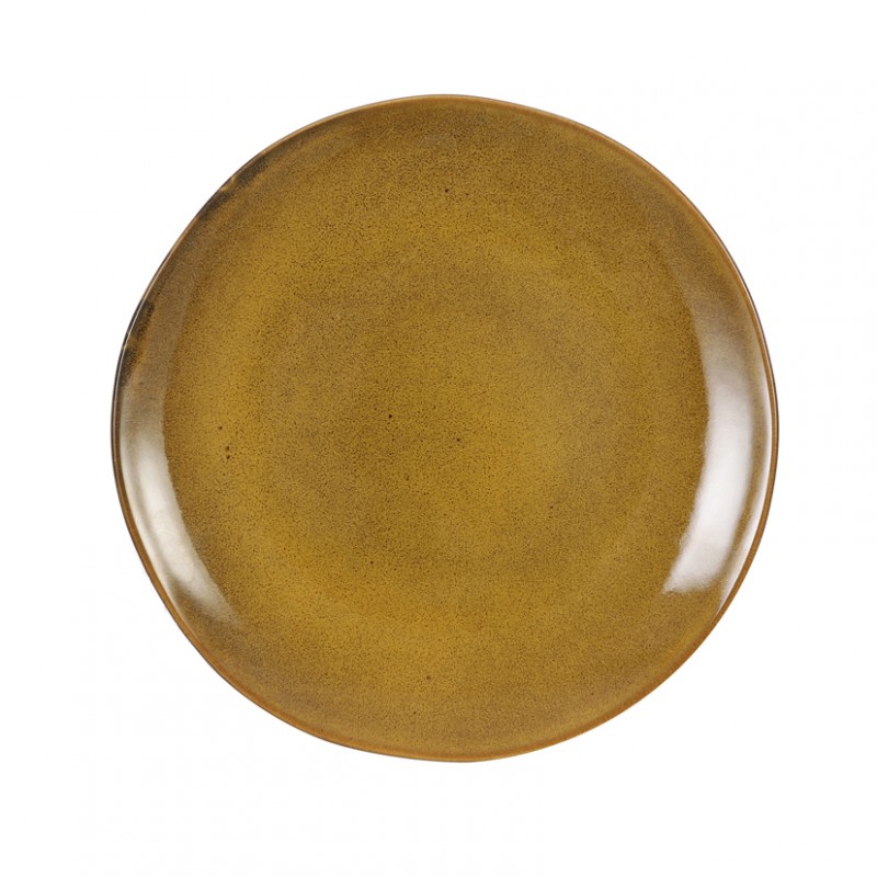 1080195 | PIATTO PIANO TABO D26,5 cm - ochre