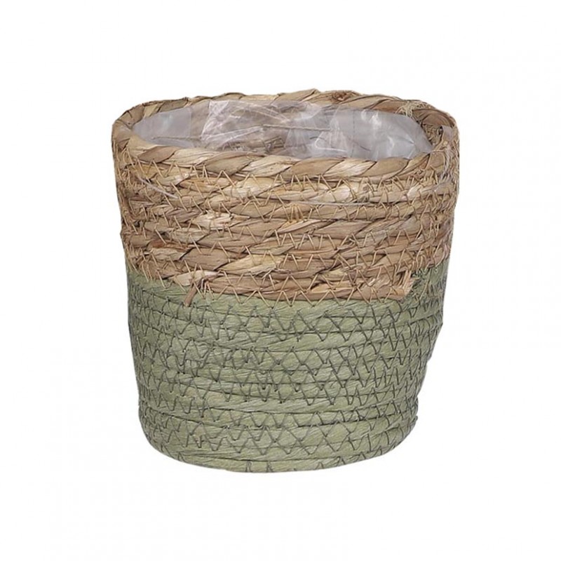1088344 | CESTO RACHEL D14 H14 cm - green   B