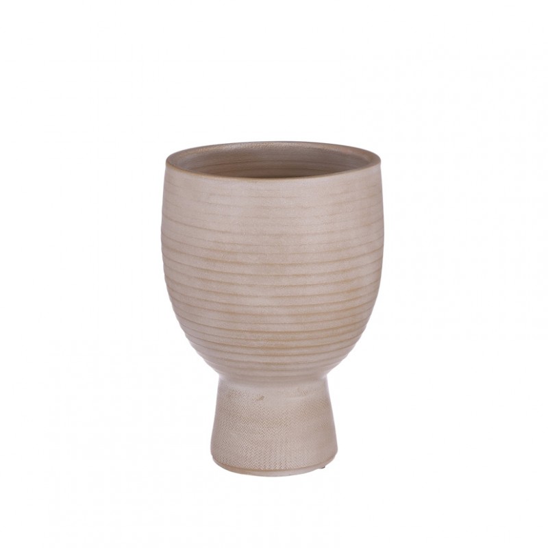 Marlou vase d24 h30 cm -beige