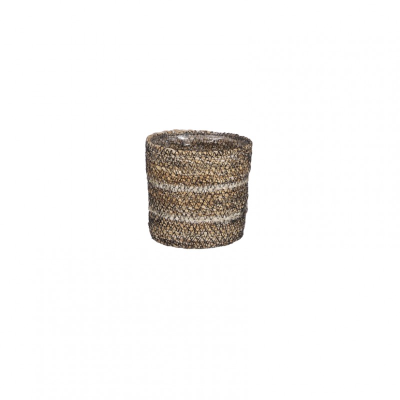 1102698 | CESTO CELESTIAL SEAGRASS D12 H12 - white