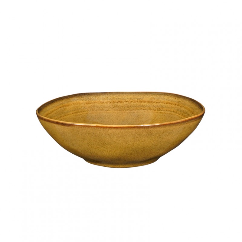 1108298 | PIATTO FONDO TABO D20 H6,5 cm - ochre