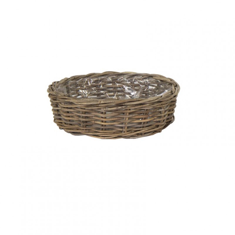 113273 | CESTO Kubu RATTAN D40 H14 - natural