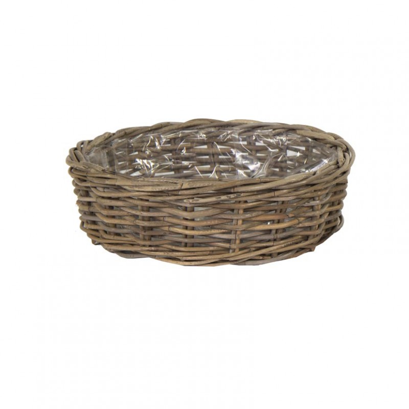 113274 | CESTO Kubu RATTAN D45 H15 - natural