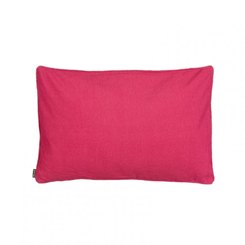 Cuscino cotone/poliest. 60x40 - darkpink