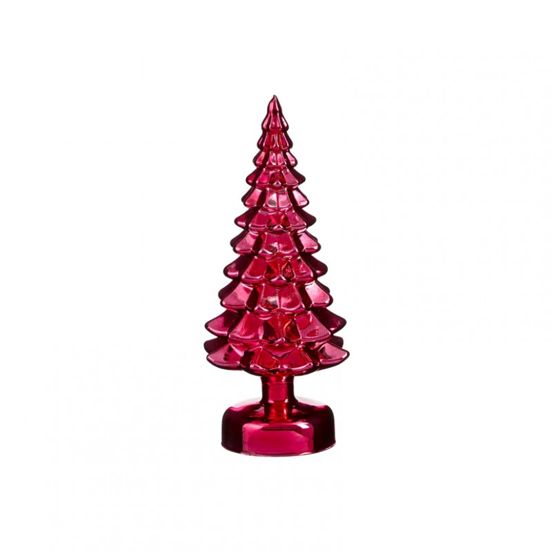 1163204 | ALBERO VETRO D12 H29 -fucsia