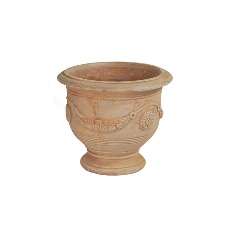 122312 | COPPA ANDUZE TERRACOTTA D45 H39 - terra