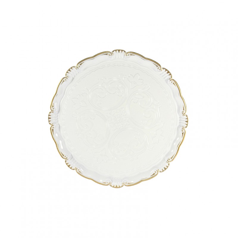 Sottopiatto d33 cm - bianco