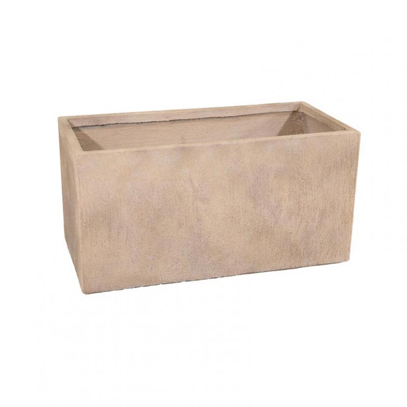 132077 | VASCA rettangolare CLAYF.100x45 H45-sand