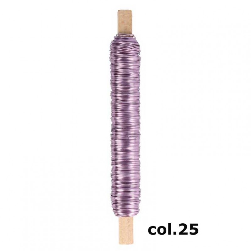 Filo laccato 0,50mm 50mt/100gr-lavender