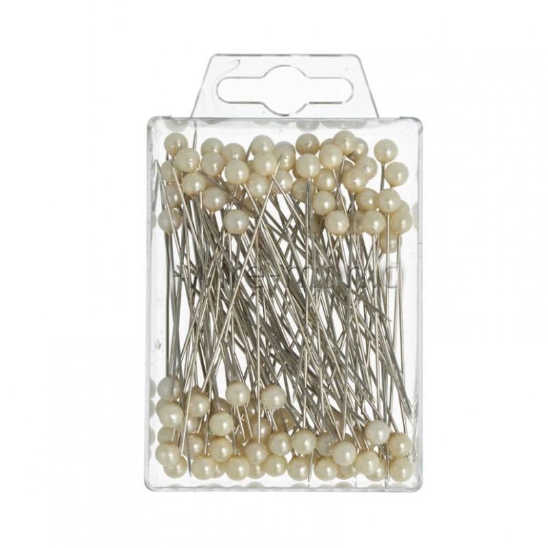 1354-05 | SPILLI C/PERLA 6MM 65MM 100pz -champagne