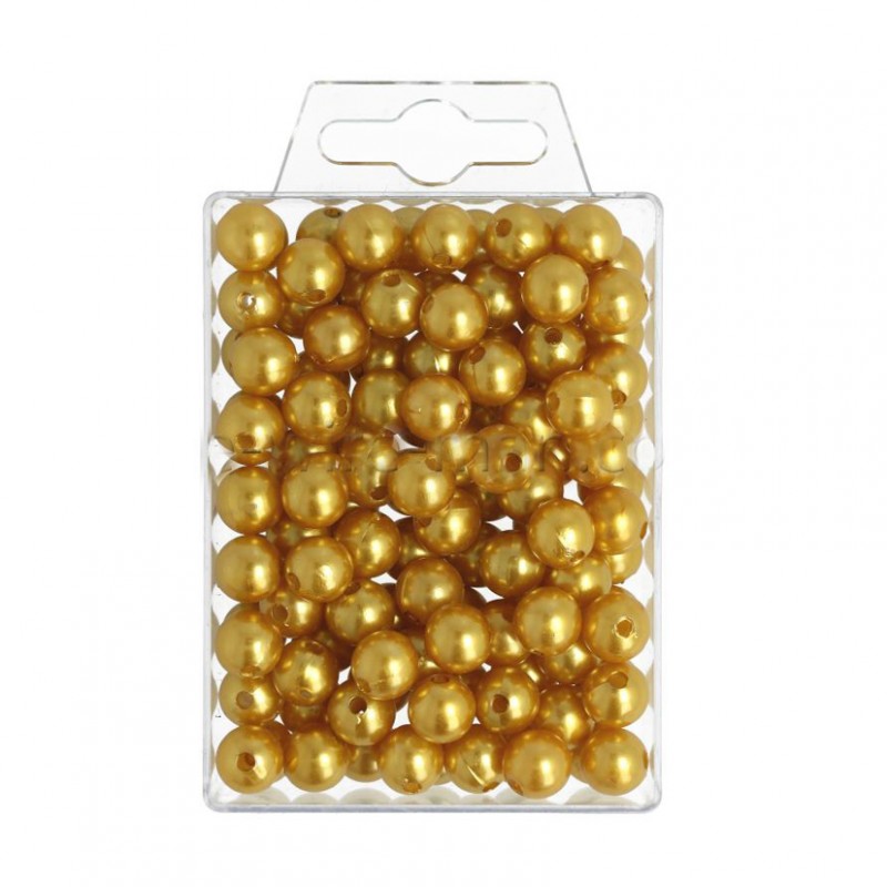 Box perle mm10 115 pz - oro