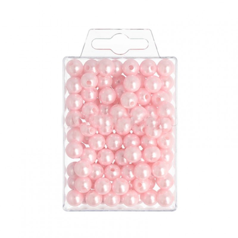Box perle mm10 115 pz - rosa
