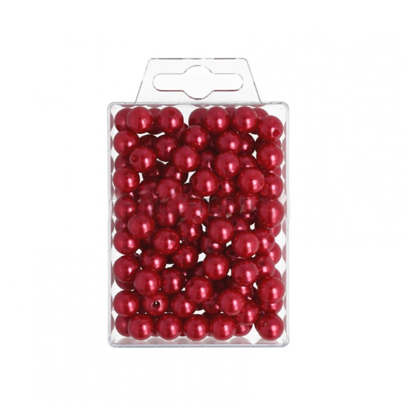 Box perle mm10 115 pz - rosso