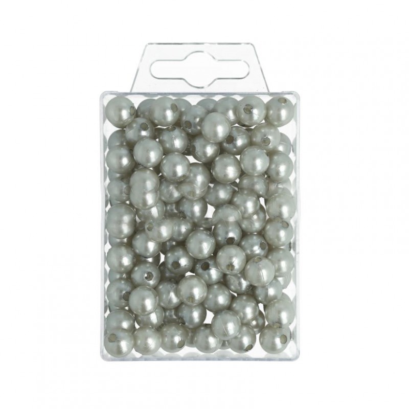 Box perle mm10 115 pz - silver