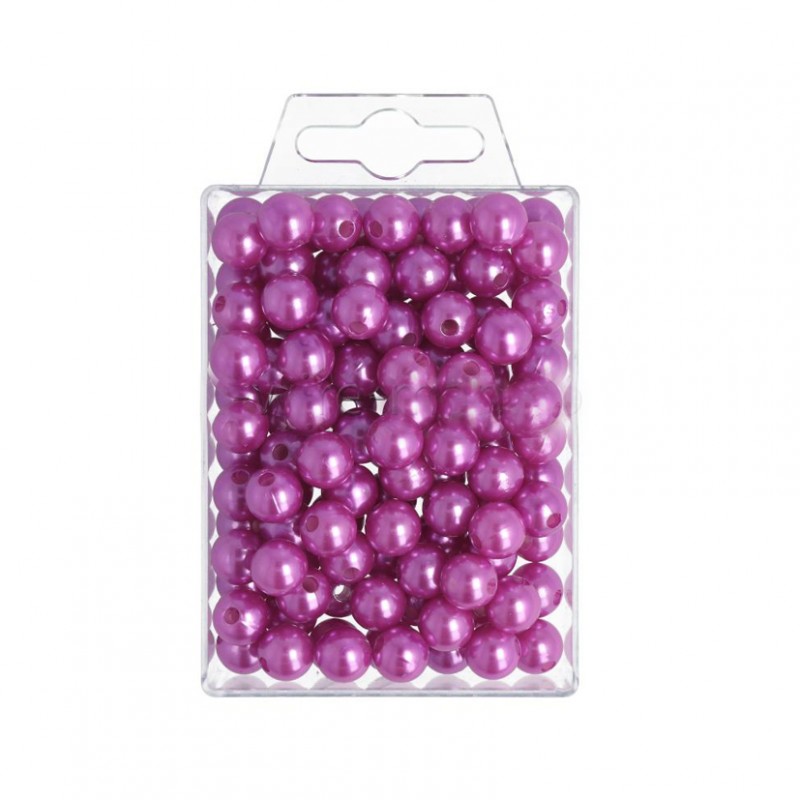 Box perle mm10 115 pz - violetto