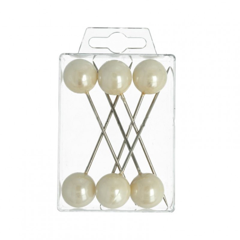 1361-05 | SPILLI C/PERLA MM90 6 pz - champagne