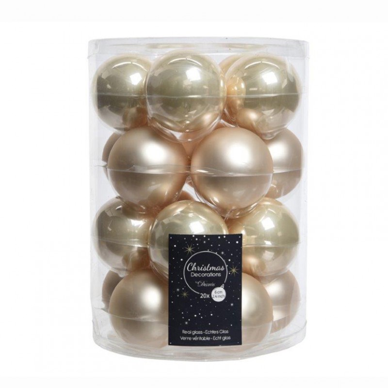 Ball box pcs 20 mm 60 pearl