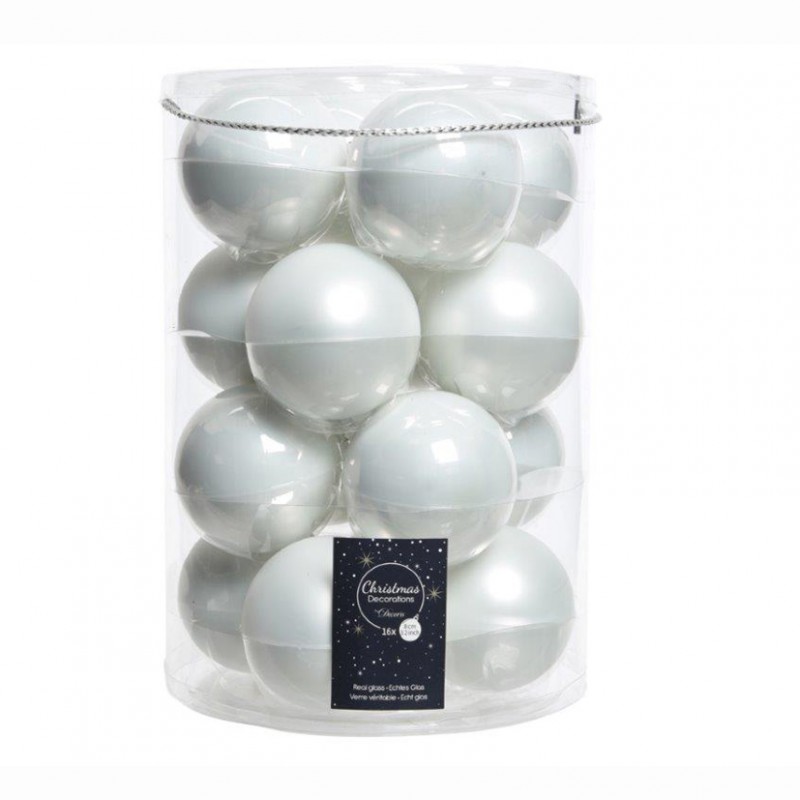 Box balls pc 16 mm 80 winter white