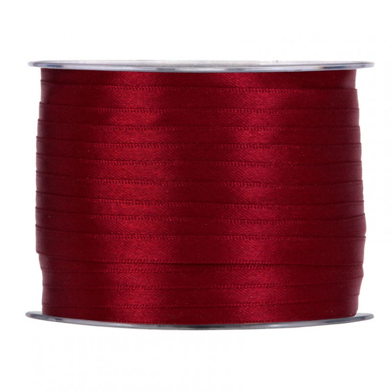 N/raso 3mm 100mt - bordeaux