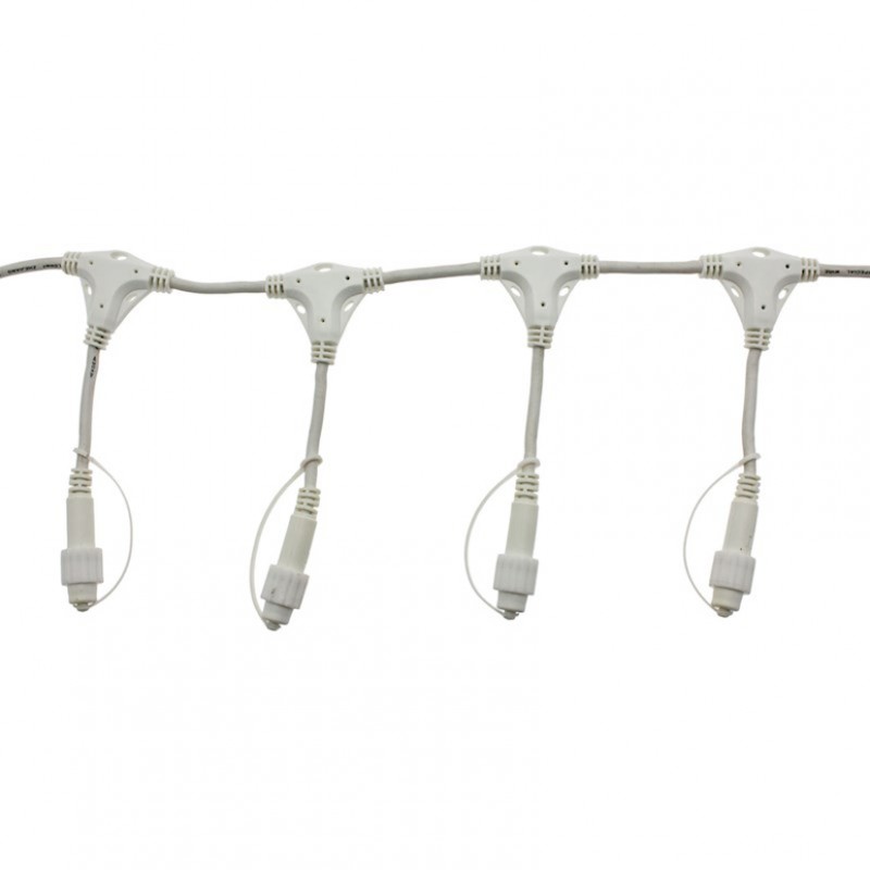 8024199015555 | MULTI CONNETTORE CAVO BIANCO 3 MT