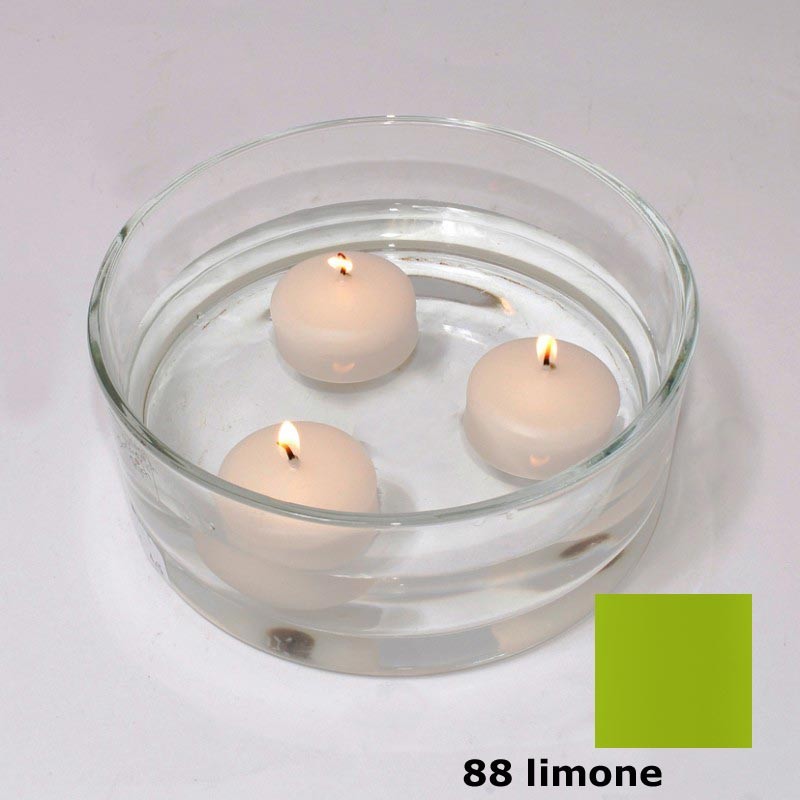 Candele galleggianti pz 28 - limone