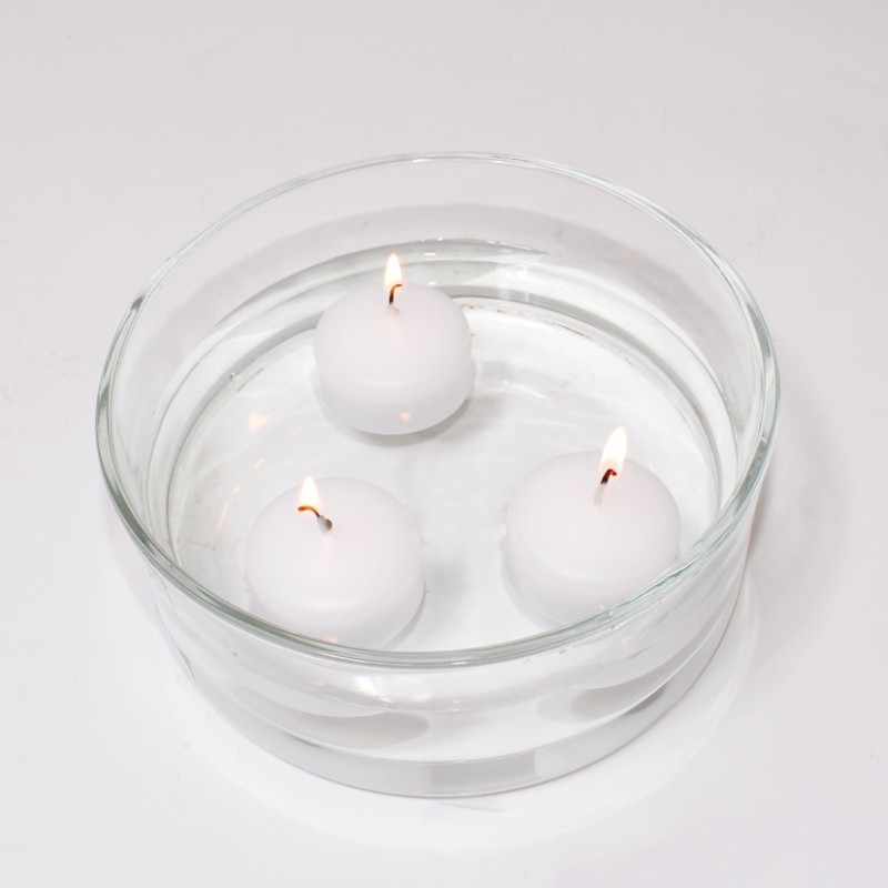 CANDELE GALLEGGIANTI PZ21-8ORE bianco, 17-SCH-8H-21-02, candele  galleggianti