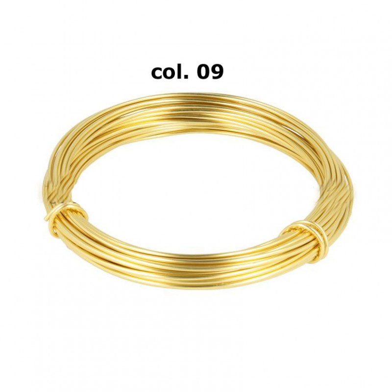 Filo allum. 2mm 12m 100gr-gold