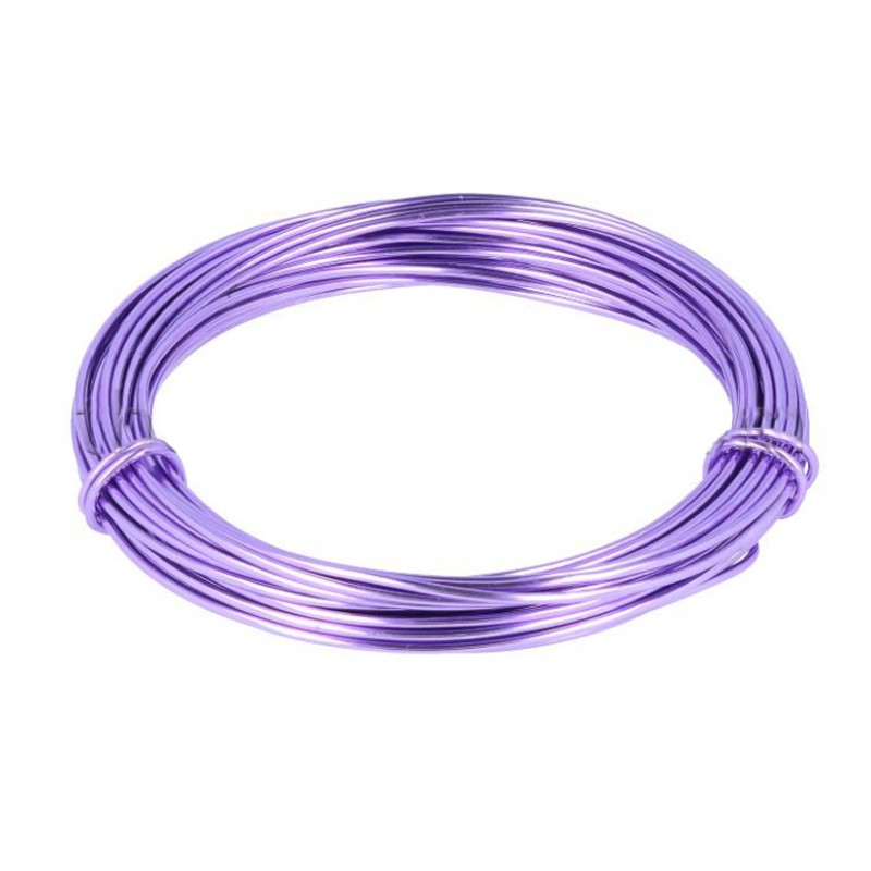 Filo allum. 2mm 12m 100gr-lavender