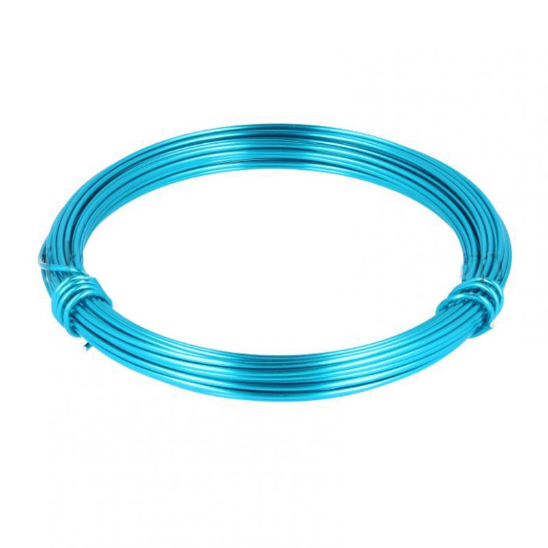 Filo allum. 2mm 12m 100gr-turquoise