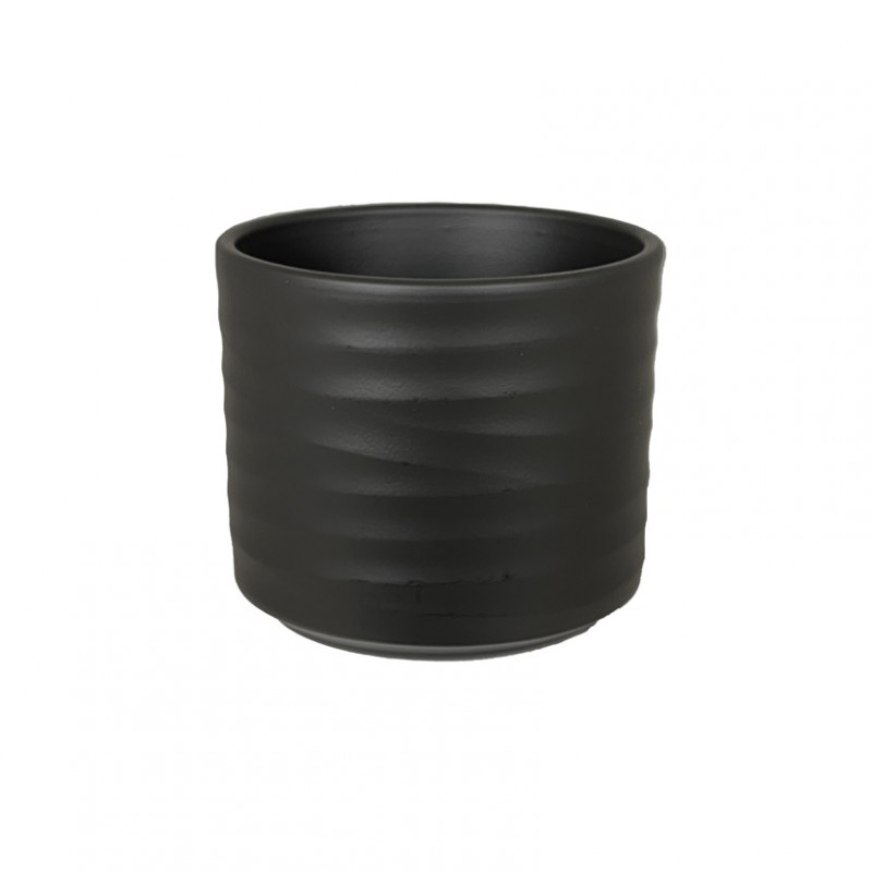 Vaso berlin d16,5xh14,5cm - antracite