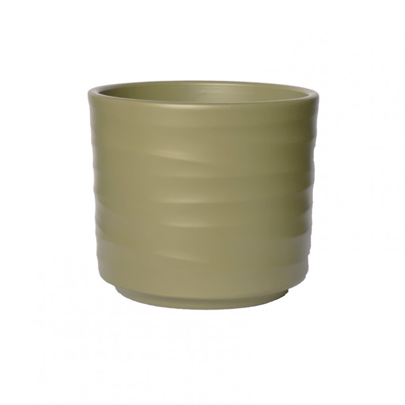 Vaso berlin d16,5xh14,5cm - verde
