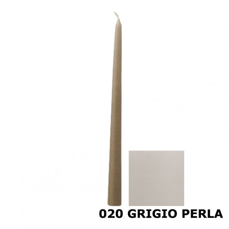 Candele mm250x25 pz12 (250/25) -gr.perla
